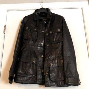Banana Republic genuine Leather Moto jacket.